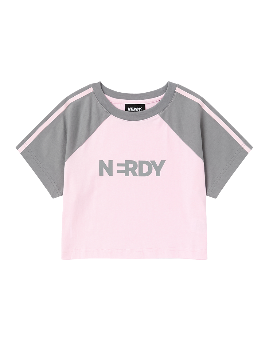 (네이버 전용) 우먼스 NY 크롭 반팔 티셔츠(24SS) 핑크
